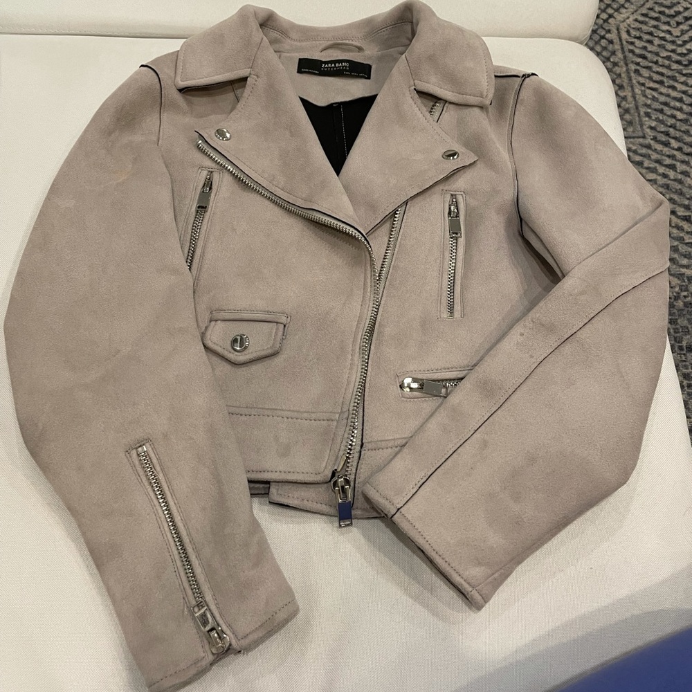Zara Suede Moro Jacket